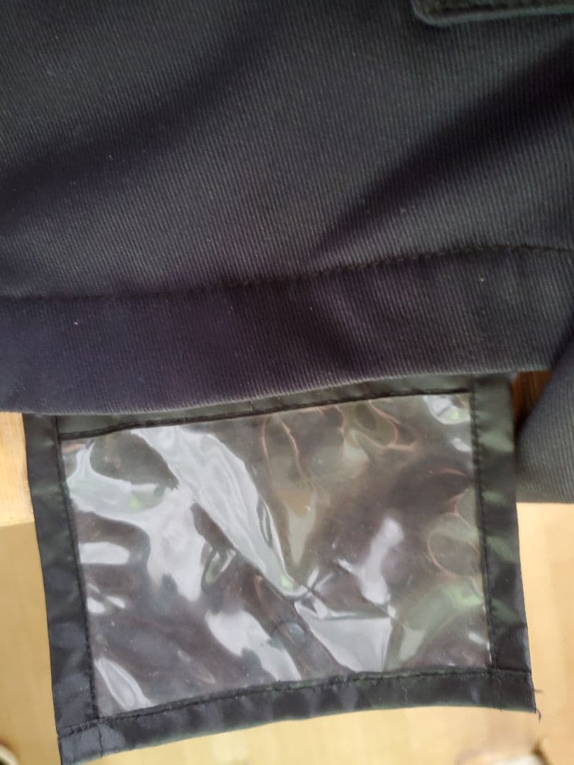 U.S.VESP フード付きジャケット ネイビー/迷彩 上下セット　上M　下 L