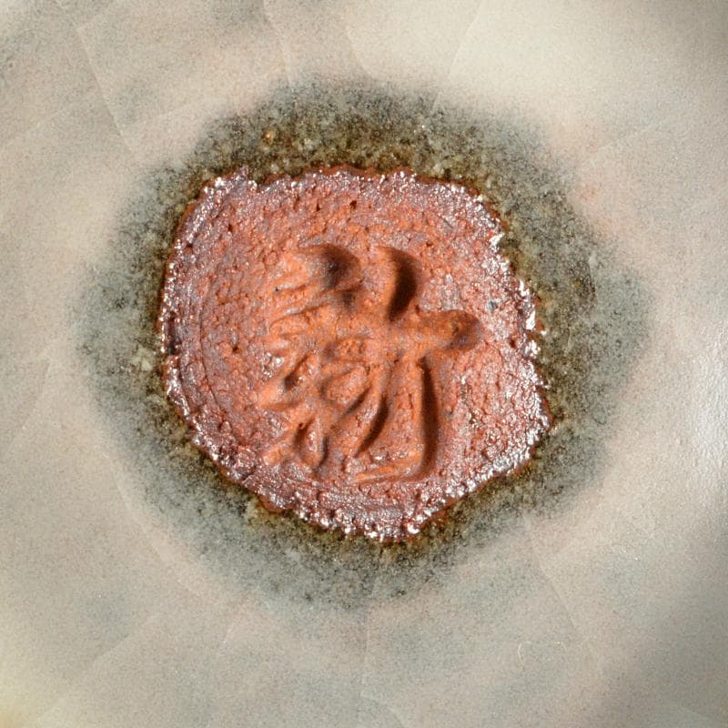 煎茶道具　加藤賢司 新晶窯　染付　呉須絵　煎茶碗　五客　共布共箱　M　R5964