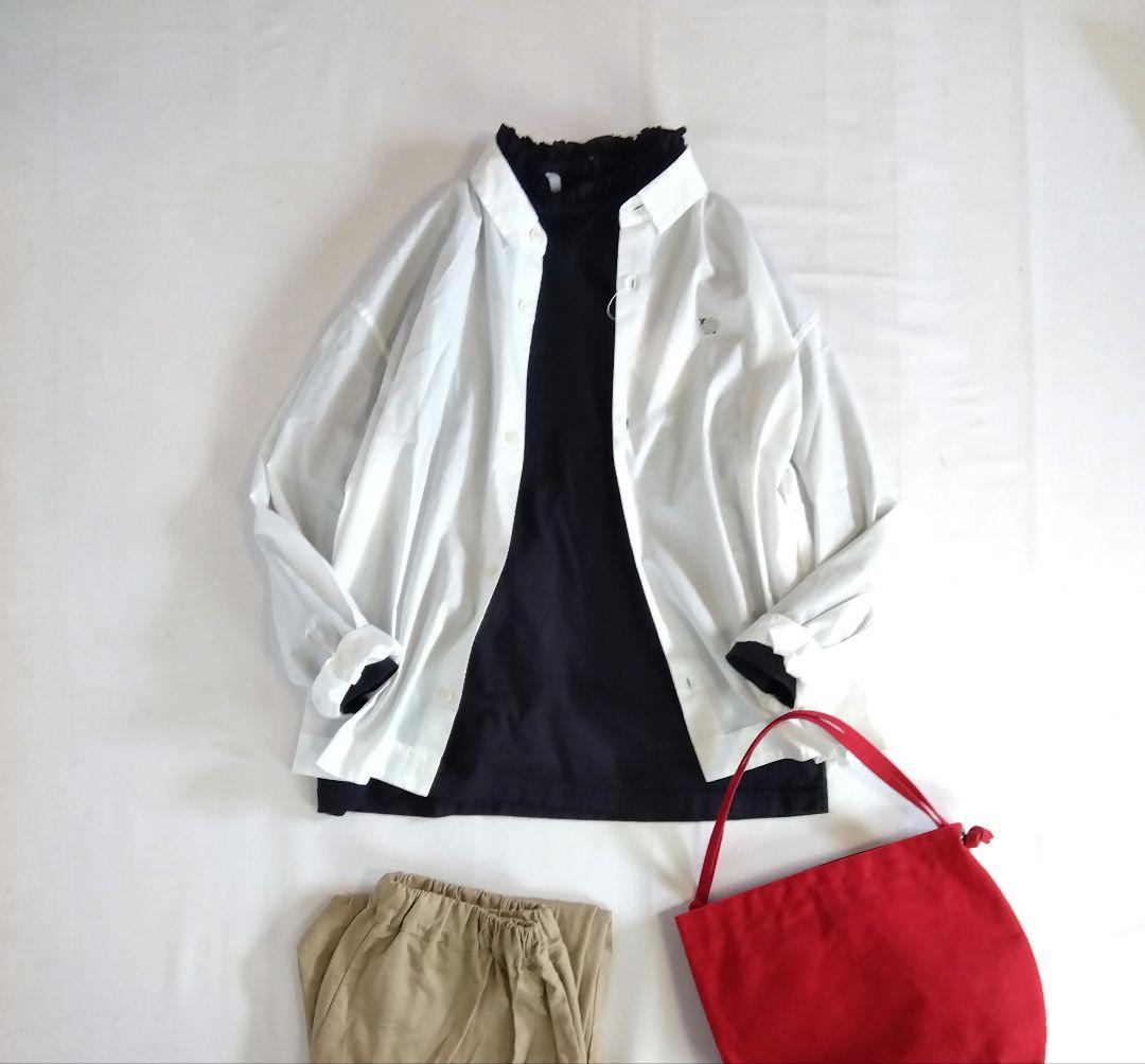 新品✨grin 羊刺繍ボックスシャツ