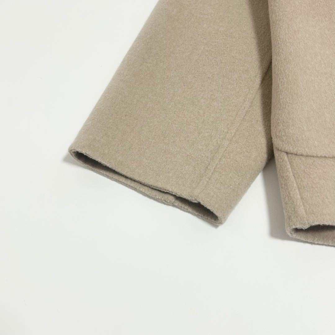 美品✨GALERIE VIE ウールダブルフェイス フーデッドショートコート