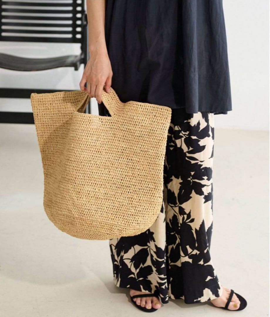 MADE IN MADA　ラフィアバッグ