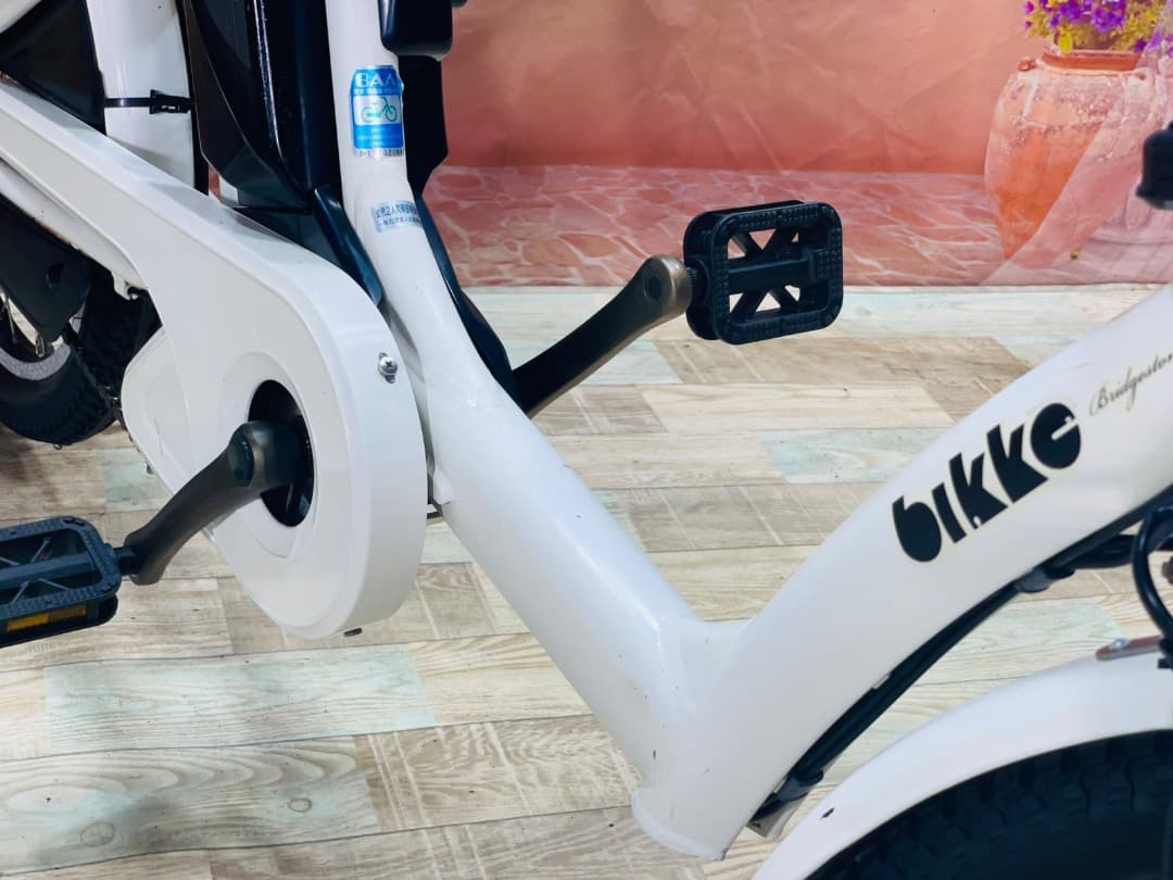 超破格 BIKKE ビッケ13AH⭐️　ブリヂストン子供乗せ電動自転車Y2341