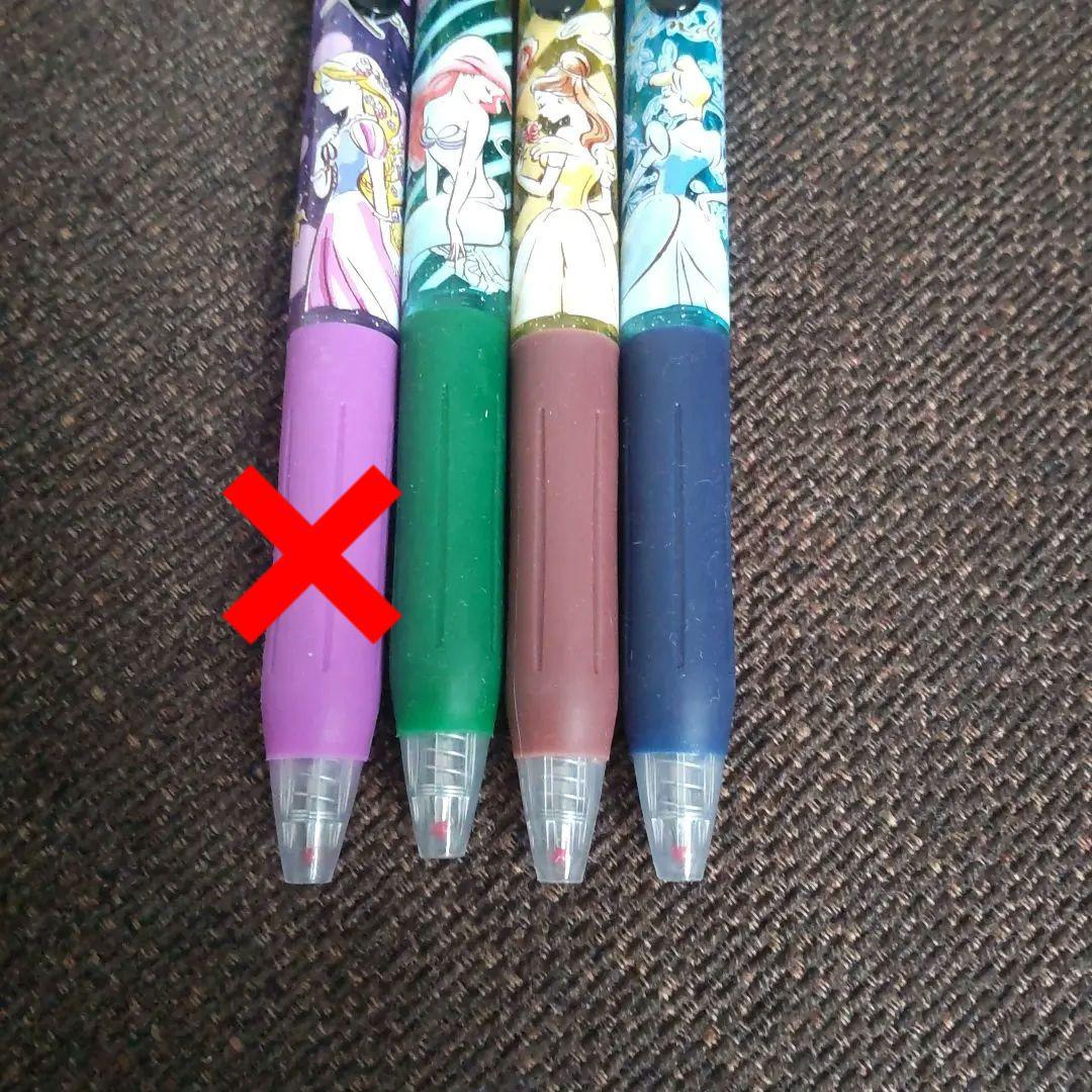 新品・未使用 ゼブラ サラサクリップ ディズニープリンセス ミスタードーナツ