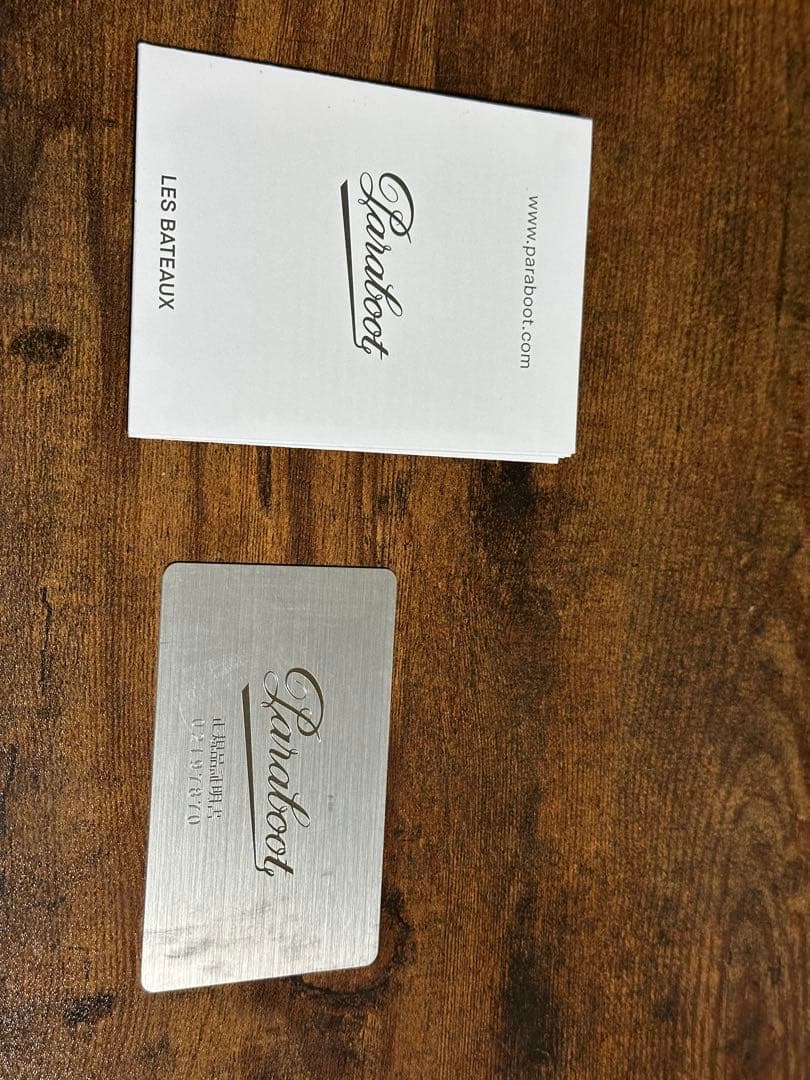 パラブーツBARTH MARINE デッキシューズ5.5 24.5