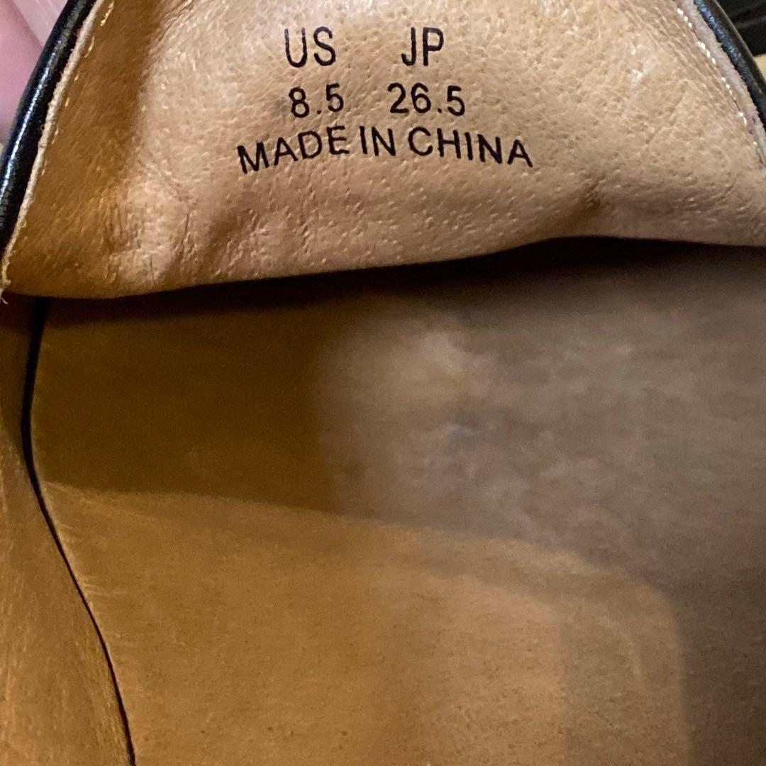 BEAUTY & YOUTH 黒レザー タッセルローファー