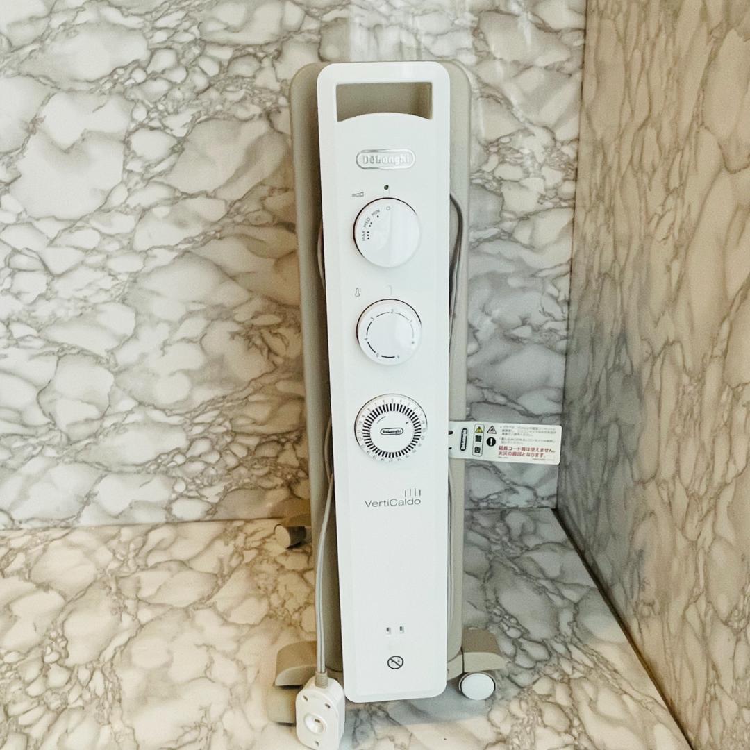 De'Longhi オイルヒーター ヴェルティカルド RHJ21F0812-WH