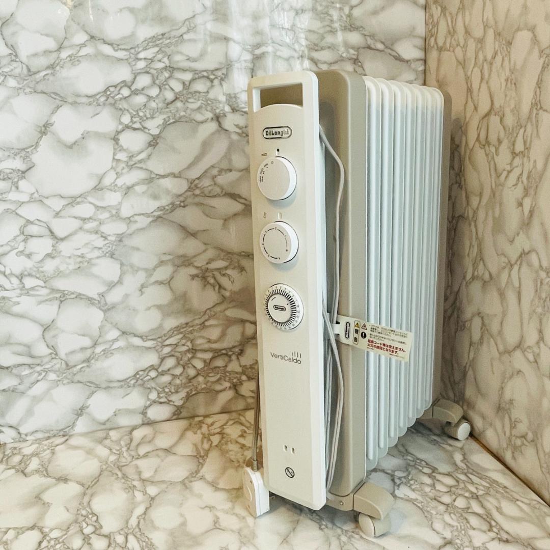 De'Longhi オイルヒーター ヴェルティカルド RHJ21F0812-WH