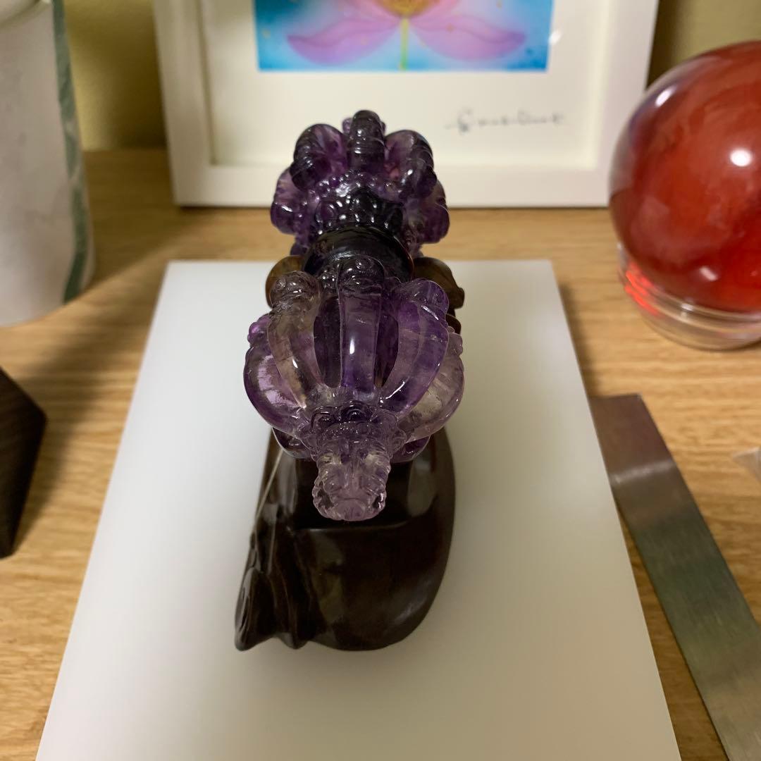 アメジストの(八)五鈷杵