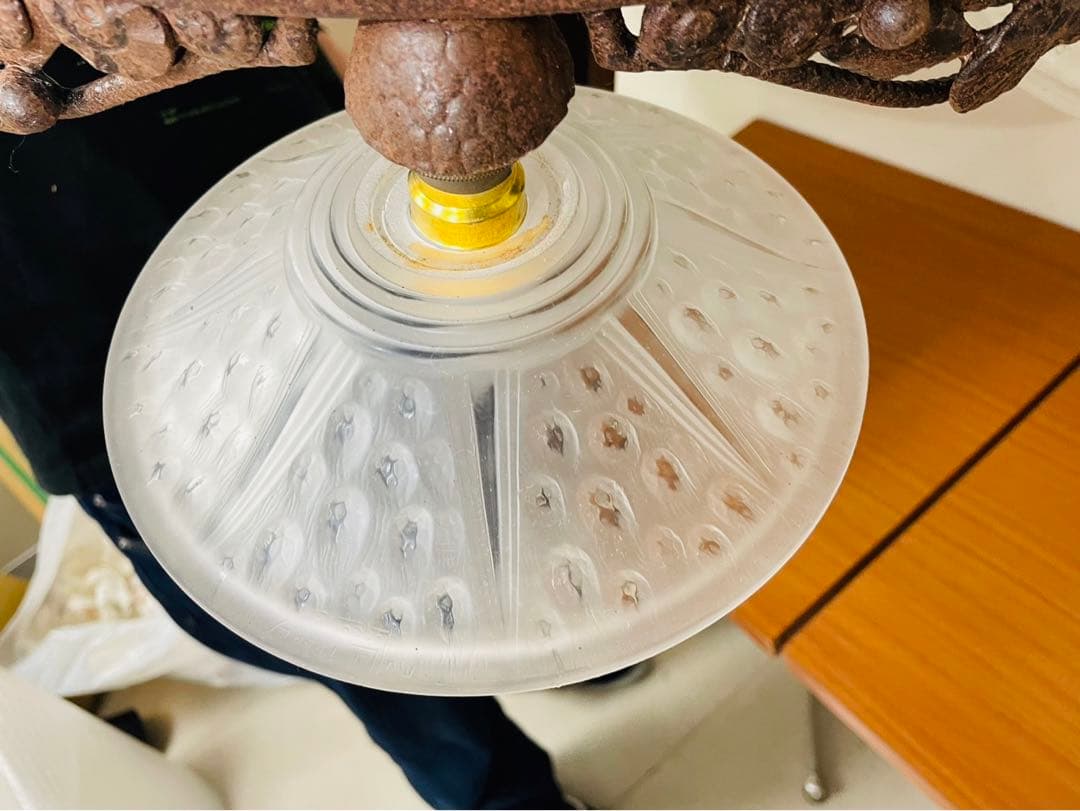 【関西の方限定！】　シャンデリア　照明　アンティーク　昭和レトロ