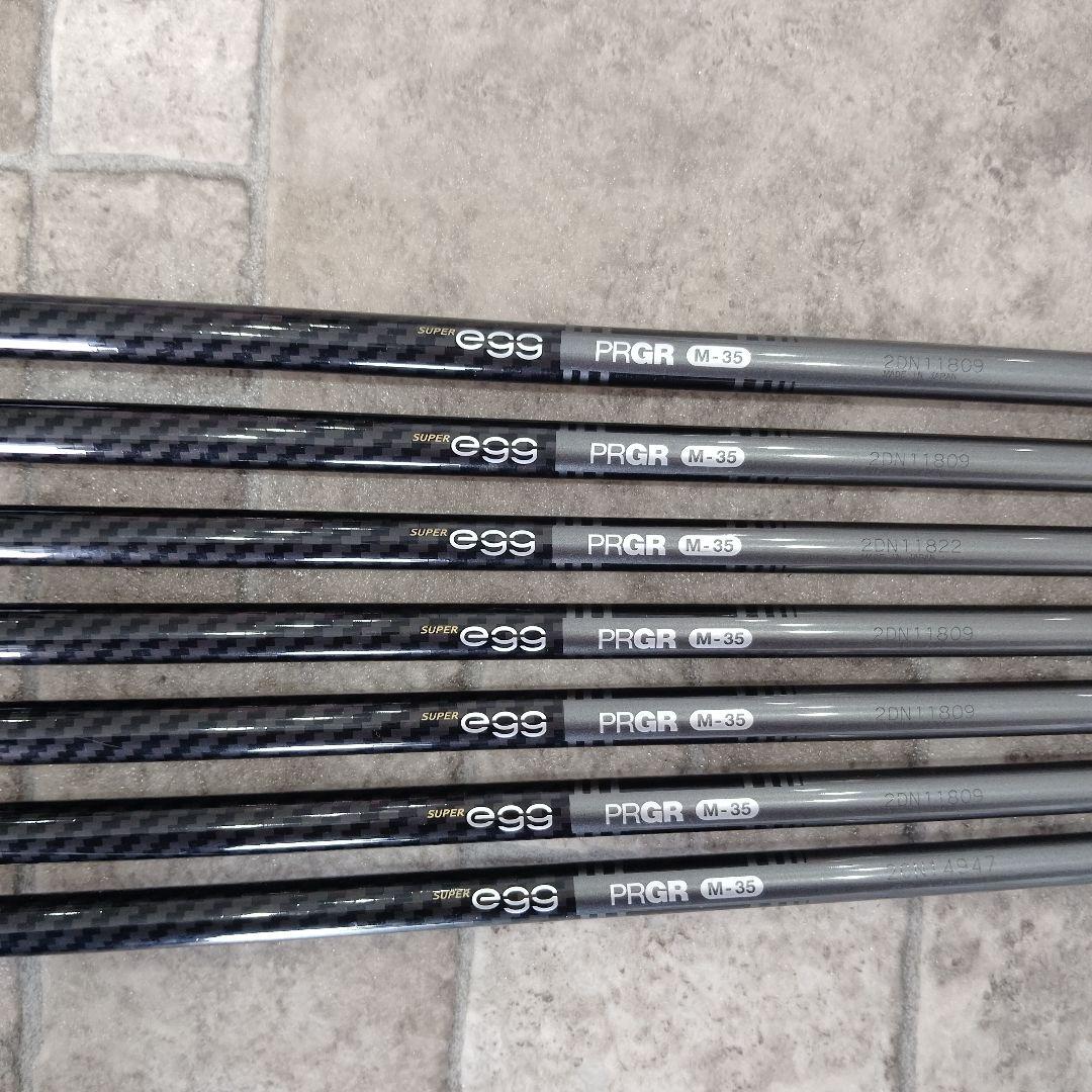 プロギアスーパーエッグアイアン2022　7〜Pw.Aw.AsSw7本セット高反発