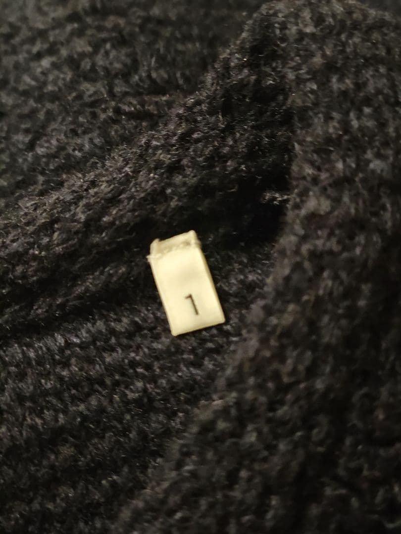 ORCIVAL オーシバル パイルニット ブークレカーディガン