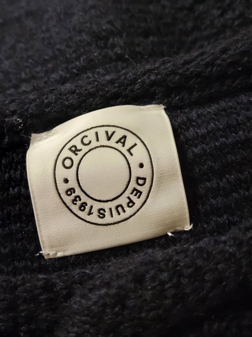 ORCIVAL オーシバル パイルニット ブークレカーディガン