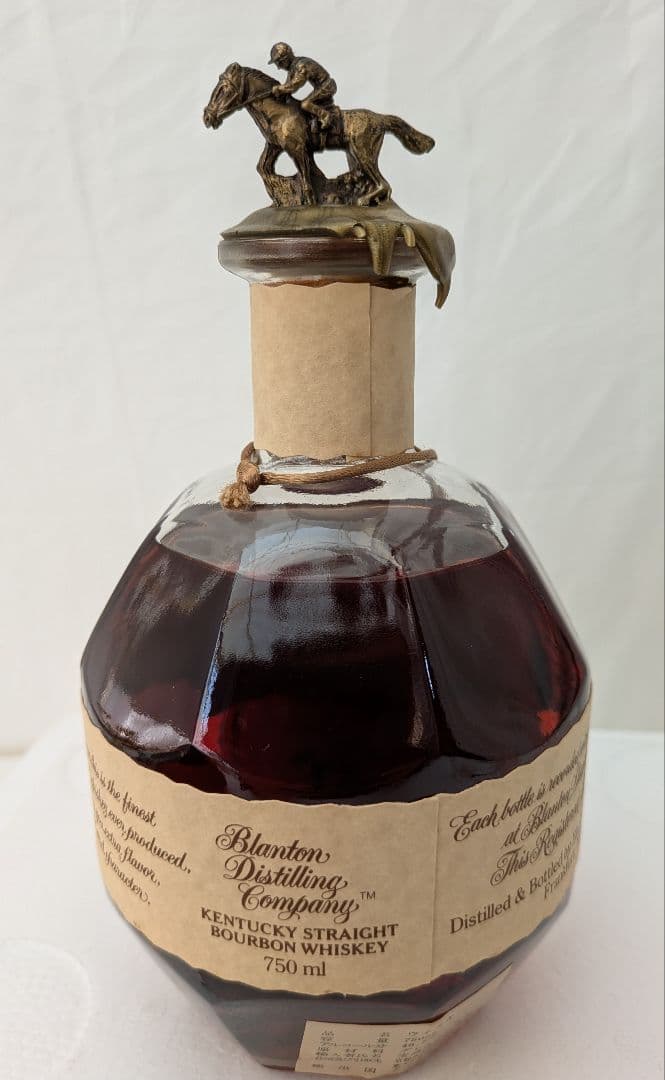 訳あり　ビンテージ　ブラントンのバーボン　750ml　袋つき