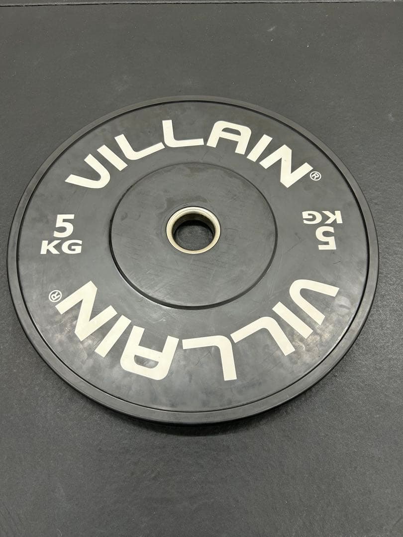 VILLAIN 5キロ バンパープレート 2枚