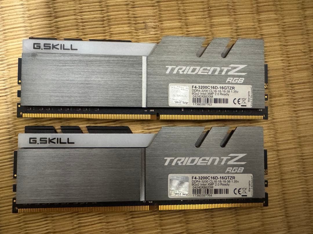 メモリー g.skill ddr4