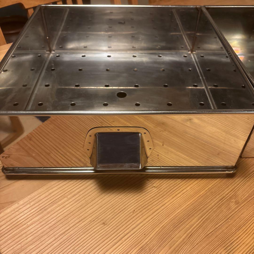 業務用角蒸器　　蒸し器ステンレス　37.5センチ