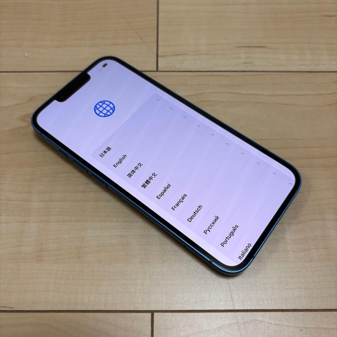 【美品】SIMフリー Apple iPhone13 6.1インチ　128GB