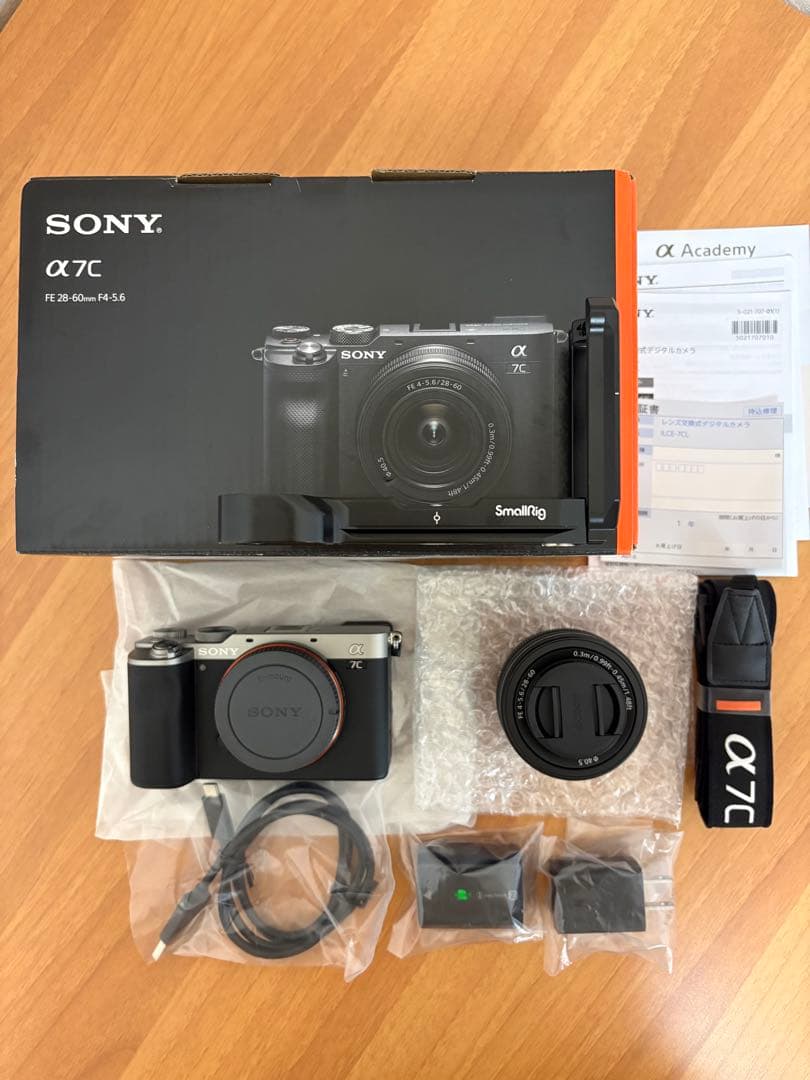 のらねこ様Sony α7C ズームレンズキット シルバー+smallrig