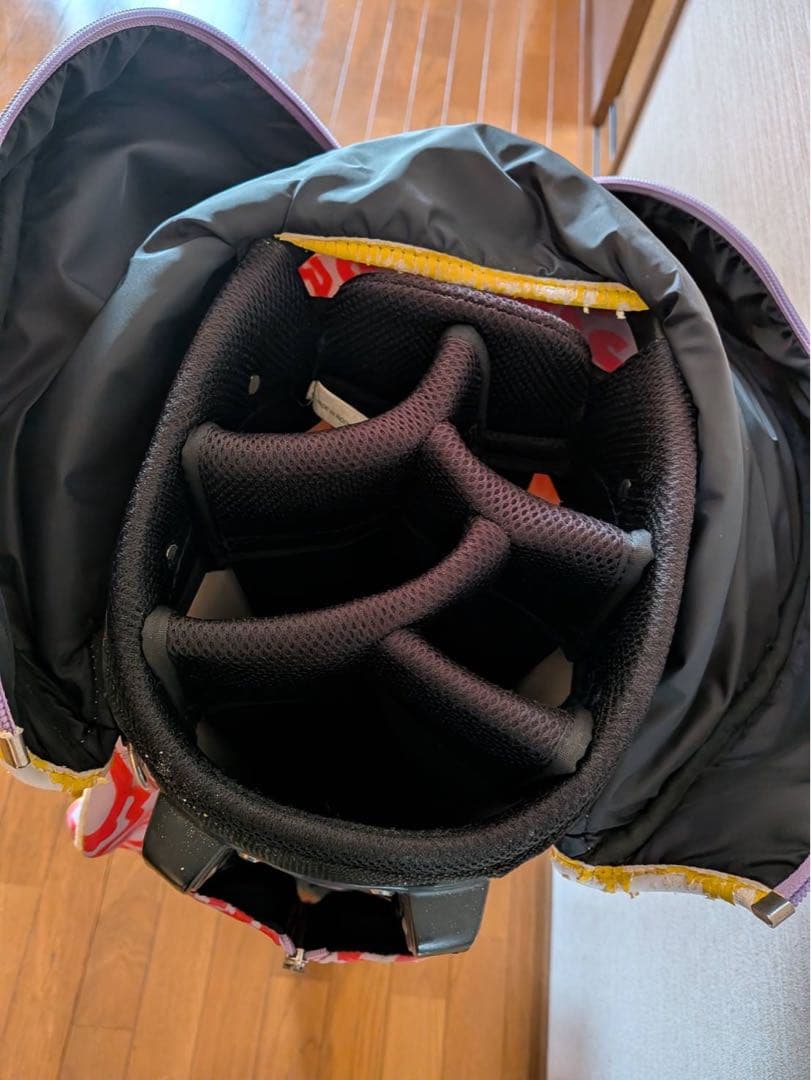 パーリーゲイツ　キャディーバック　タコス柄　ヘッドカバー　PEARLYGATES