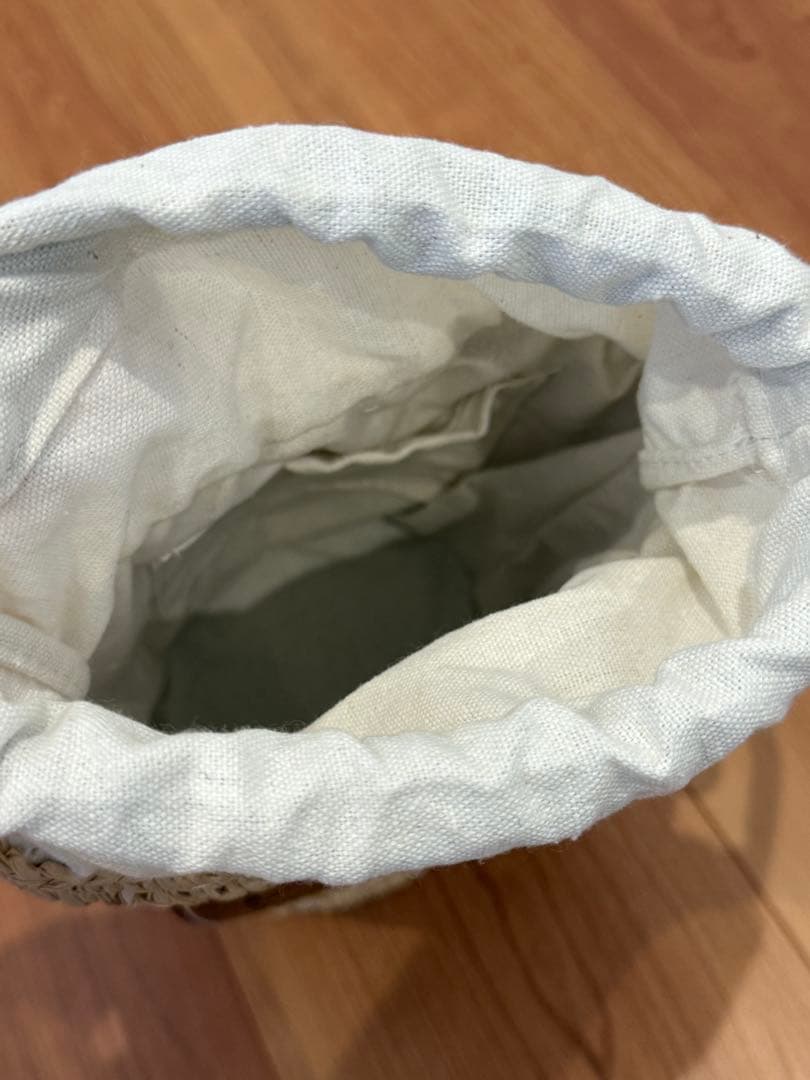 Hiropan様　ラフィア　かごバッグ　ショルダー