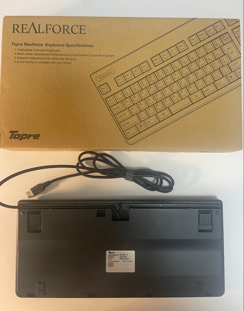 【美品】 リアルフォース 91UG-S ブラック 変荷重 静音