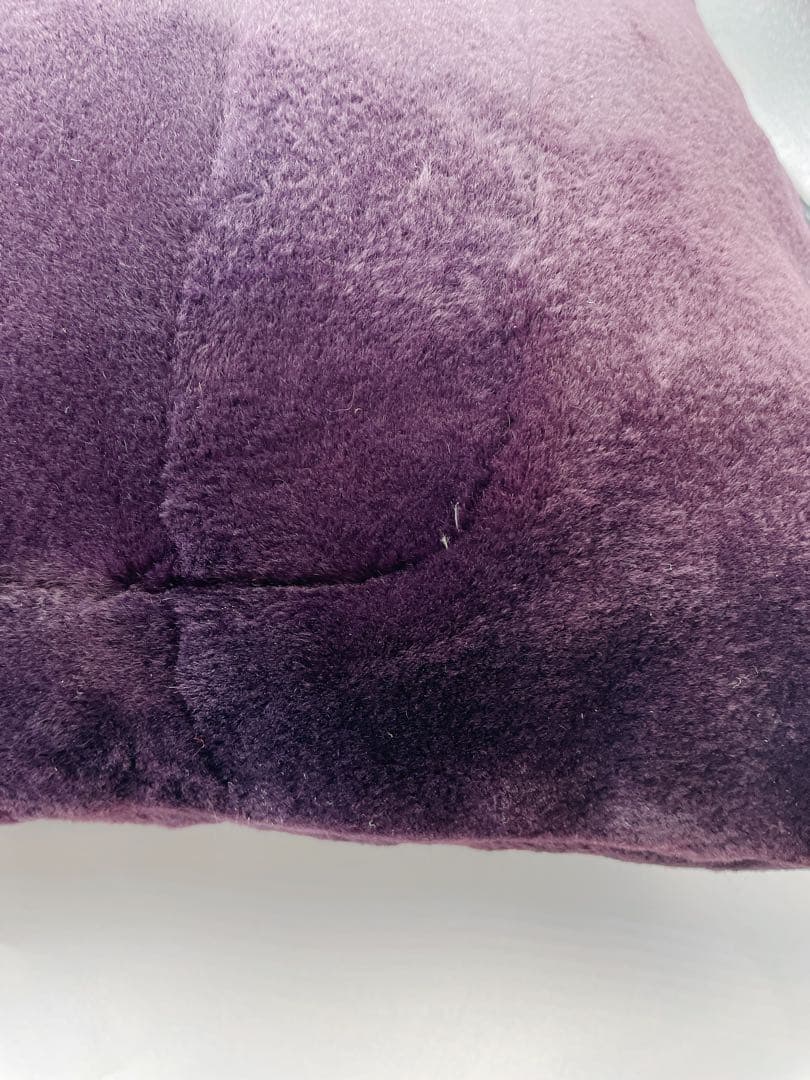 ミンク シェアードミンク リアルファー クッションカバー