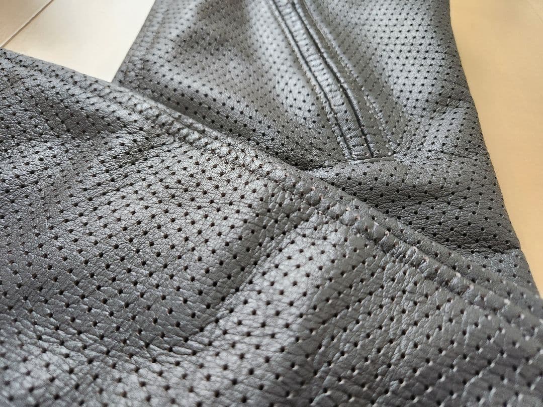 ロアーズオリジナル roars original 革袖 パンチングメッシュ