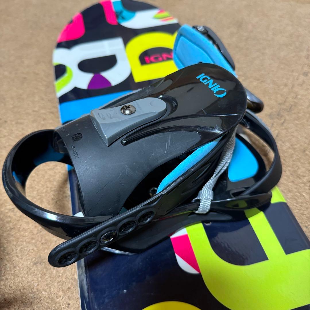 IGNIO　イグニオ　ジュニア　スノーボードセット　110cm ブーツJ23cm