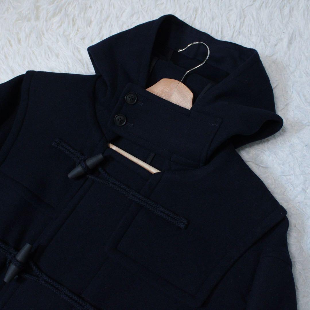 新品 ユニクロ +J ウールオーバーサイズダッフルコート ネイビー ジルサンダー