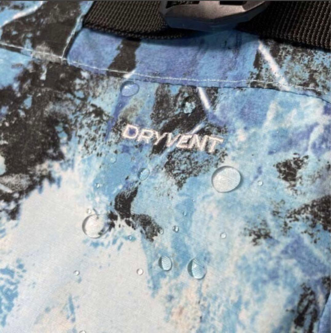 ノースフェイス L/R PRINTED DRAGLINE BIBS ビブ パンツ