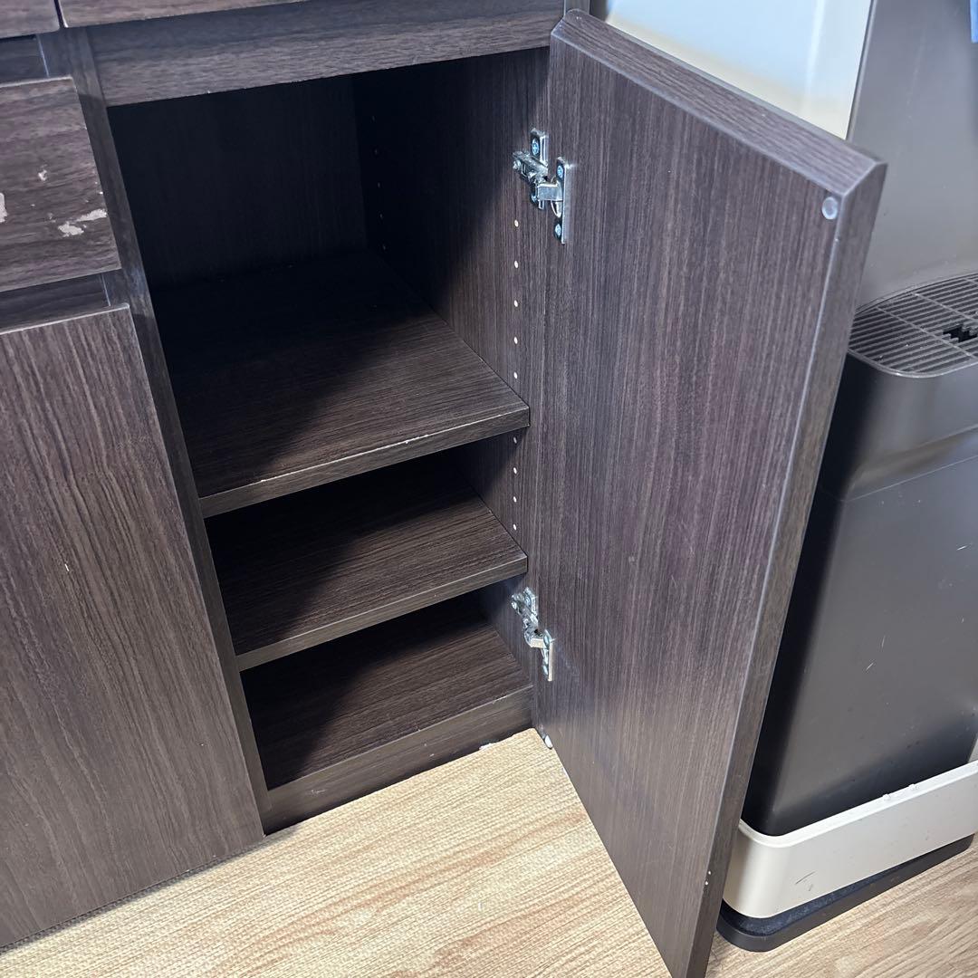 ベルメゾン　プリンターも収納できるパソコンキャビネット