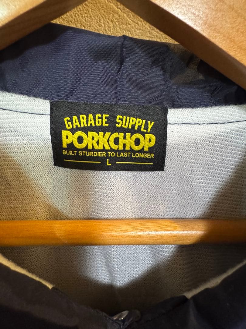 PORKCHOP ポークチョップ　コーチジャケット　ネイビー　L