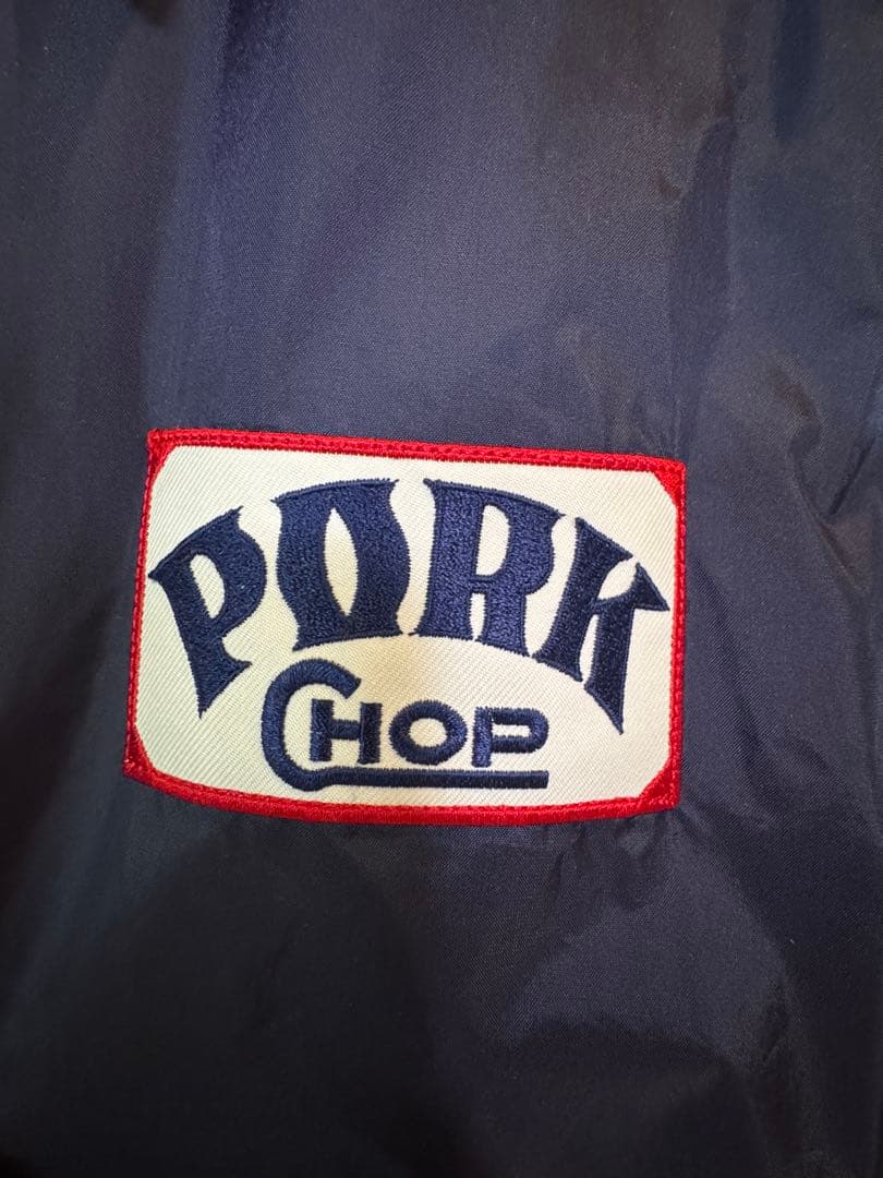 PORKCHOP ポークチョップ　コーチジャケット　ネイビー　L