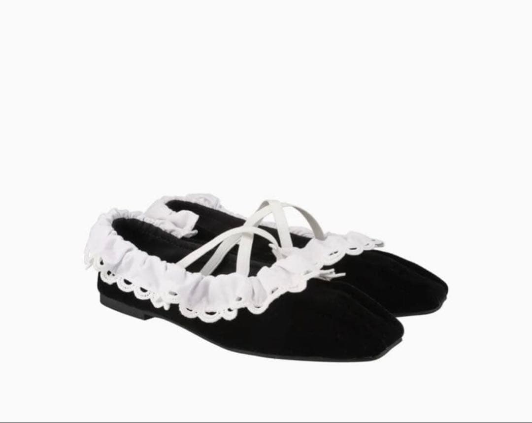 最終値下げ　bibiy. B. LACE BALLERINAS