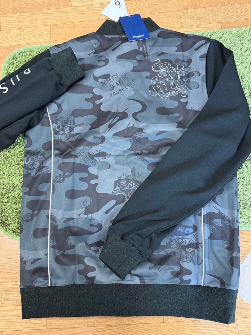 新品正規品【RUSSELUNO/4】スカジャン風ジャケット裏起毛フリースルチャ