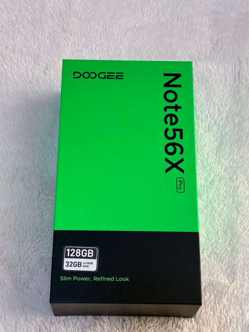 Android16 スマホ　DOOGEE Note56X Pro 6.56インチ