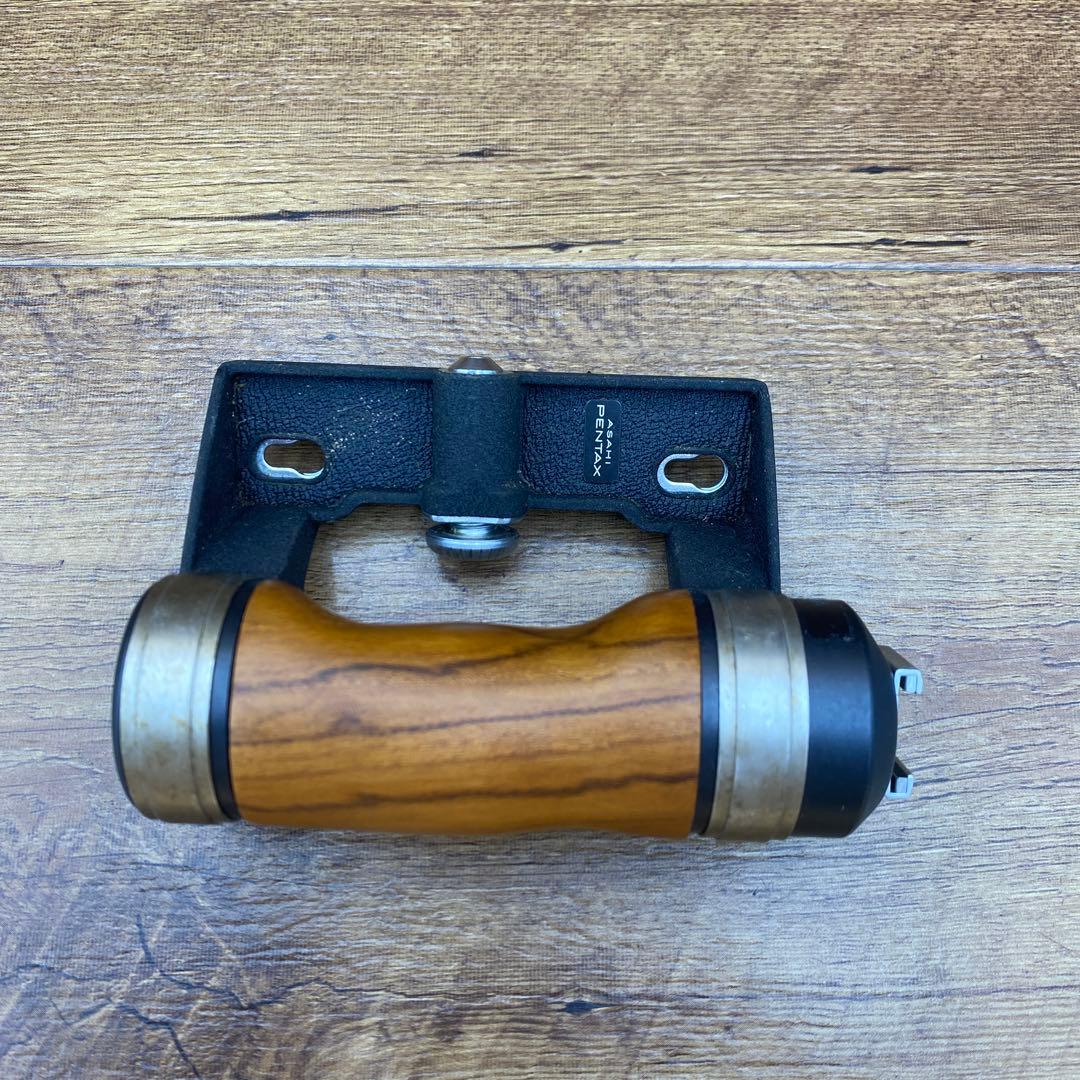 PENTAX ペンタックス 67用　木製　ホットシューウッドグリップ