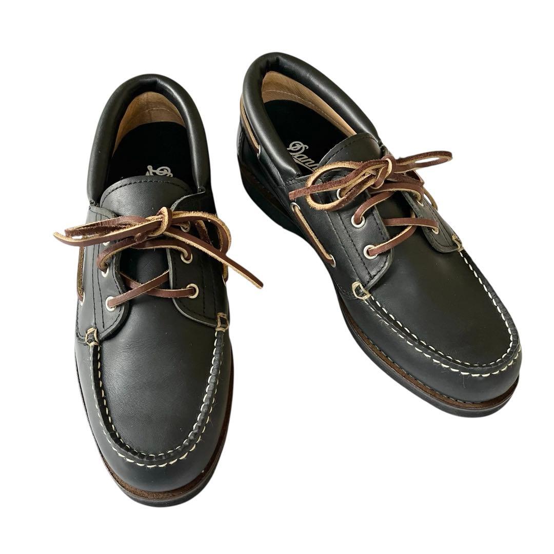 【ほぼ新品】◾️Danner◾️デッキシューズ◾️D910007◾️本革◾️ブラック