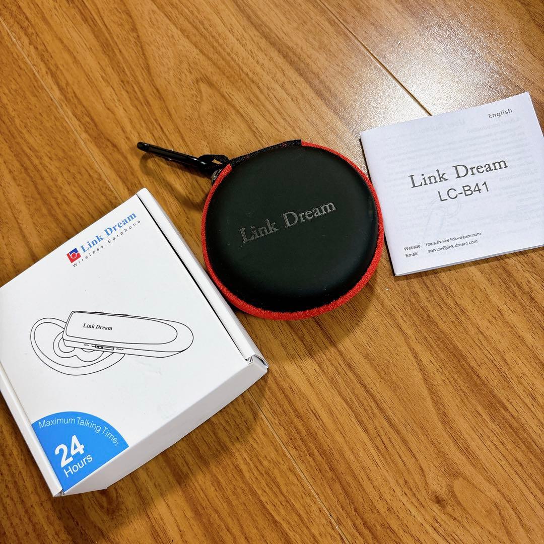 ヘッドセット　Bluetooth ワイヤレス　ハンズフリー通話　ホワイト　片耳