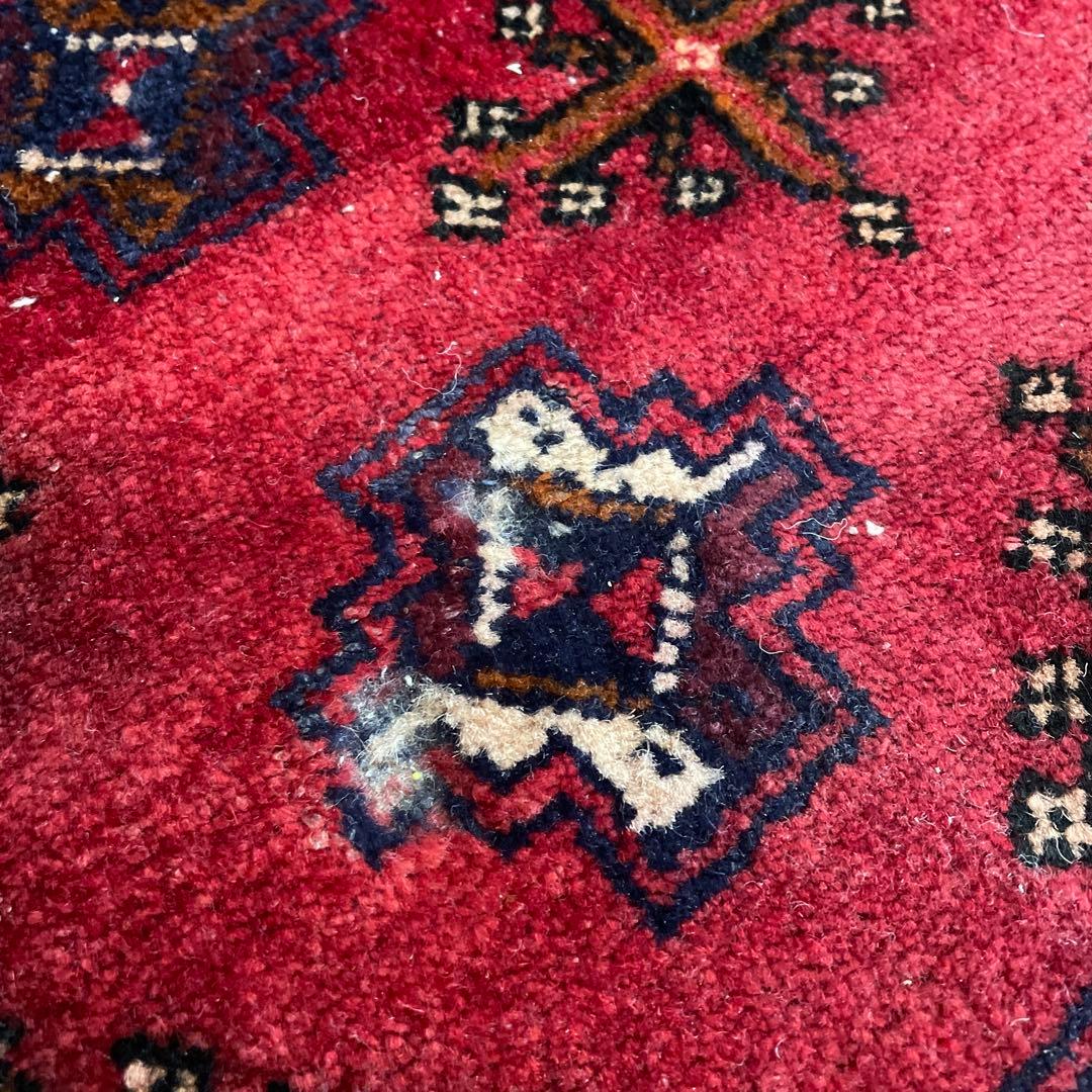 Tomoyaヴィンテージラグ　トライバルラグ 大判　177×123センチ