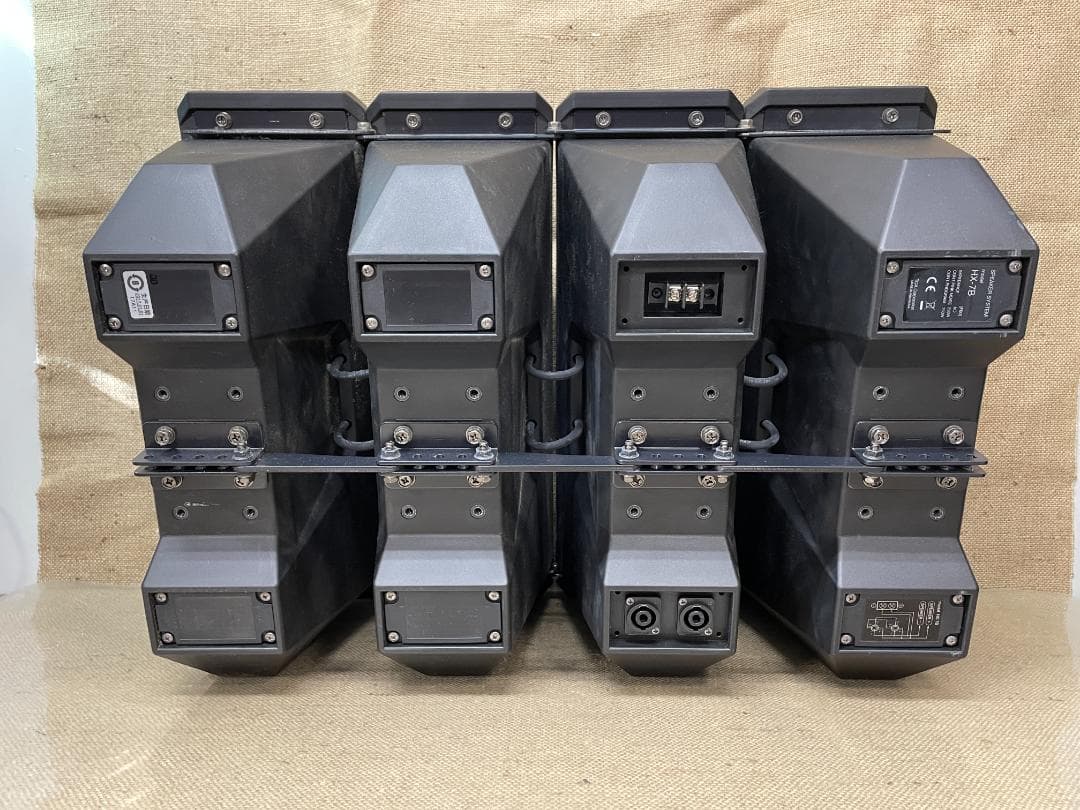 TOA コンパクトアレイスピーカー HX-7B ブラック 1台 動作確認済