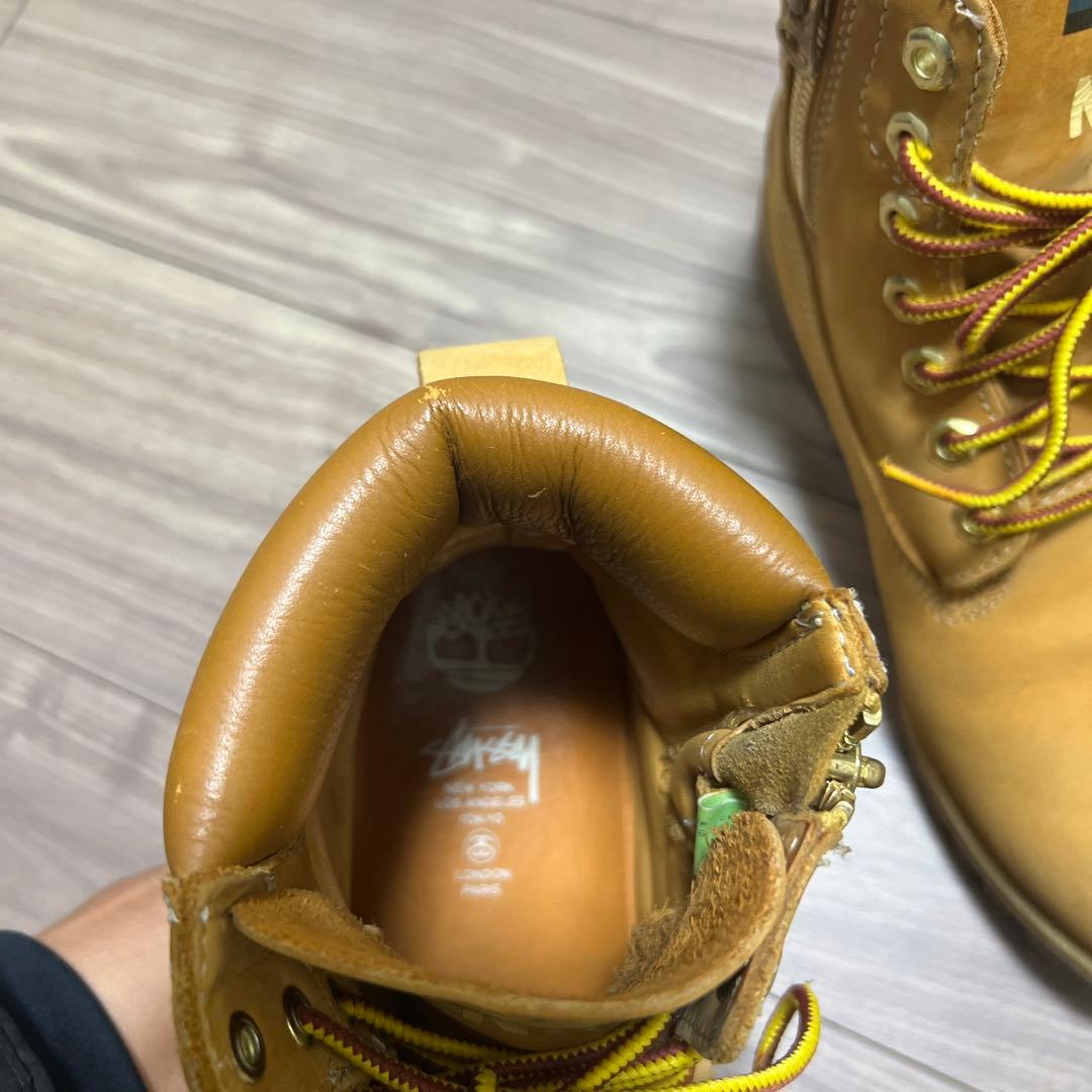 STUSSYxTimberland【26.5】6インチ プレミアム ブーツ