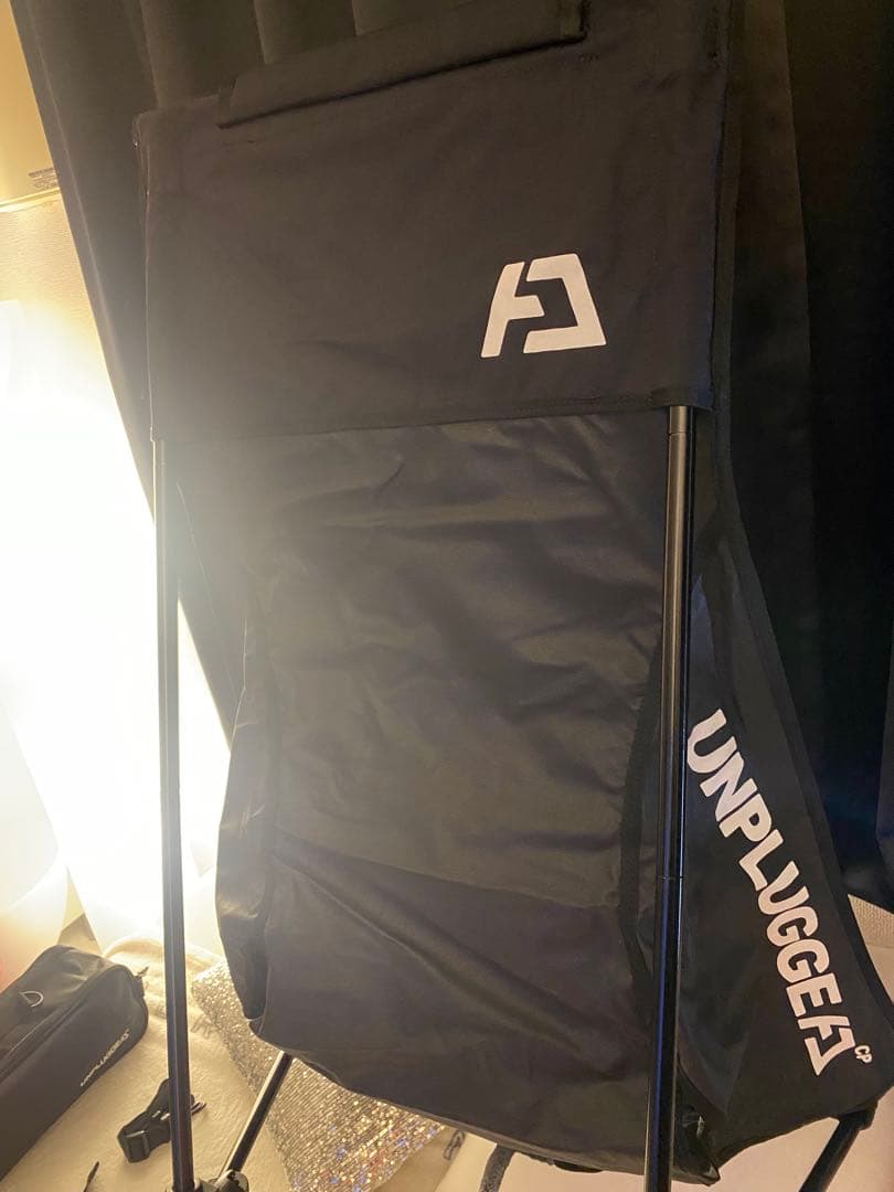 アンプラグドキャンプ　SIT ハイバックチェア　ブラック