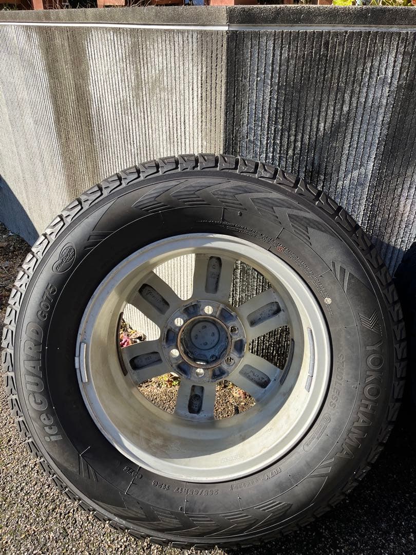 ランドクルーザープラド150 中期純正ホイール17インチタイヤ・ホイールセット