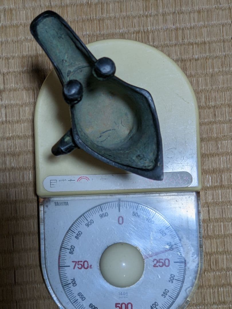 ♦中国古代 青銅器 饕餮文 爵 酒器 祭祀 儀礼用 清時代 古玩 古美術 骨董品