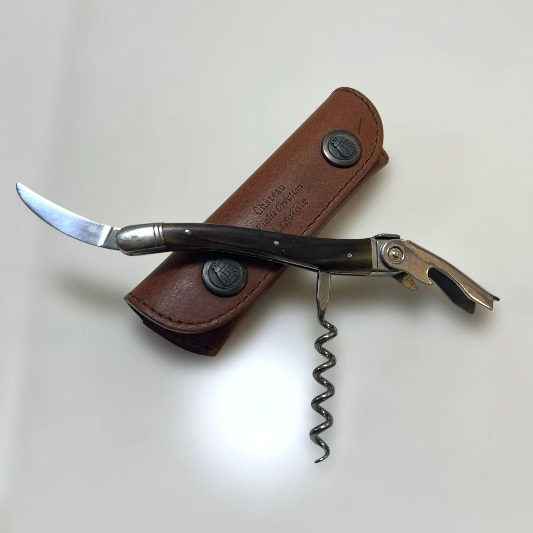 シャトーラギオール ソムリエナイフ レザーケース付き