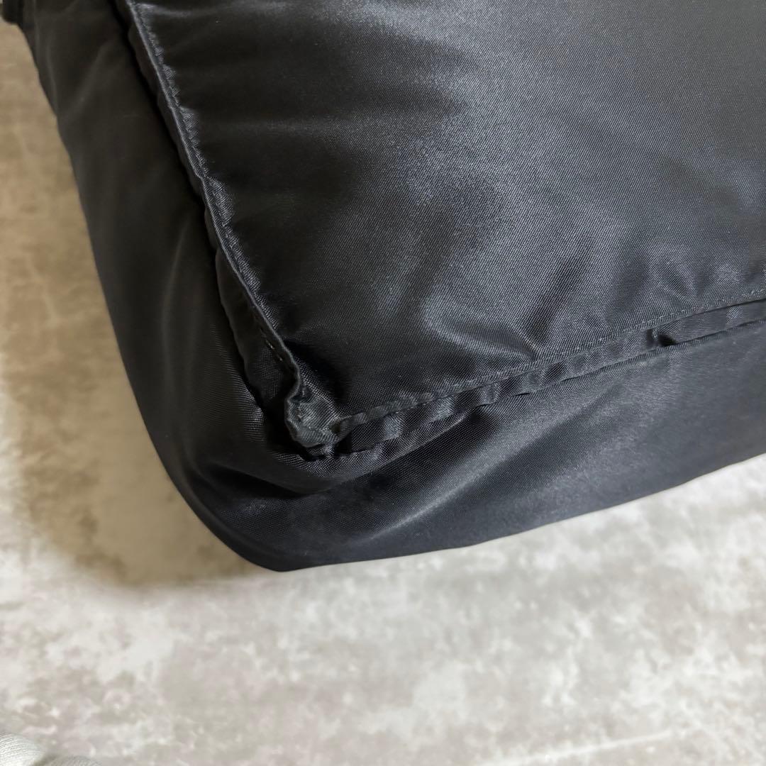 H208 美品✨ポーター　タンカー　ビジネスバッグ　2way ブラック　大容量