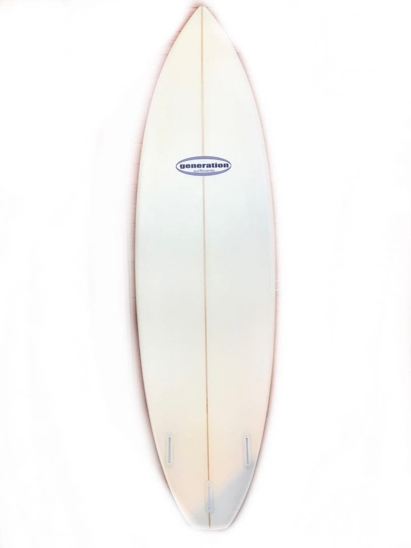GENERATION サーフボード 6’6” ファンボード ミッドレングス