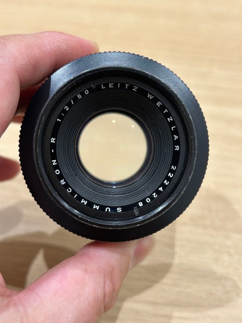 値引き‼️LEICA SUMMICRON R 50mm F2 EFアダプター付き！