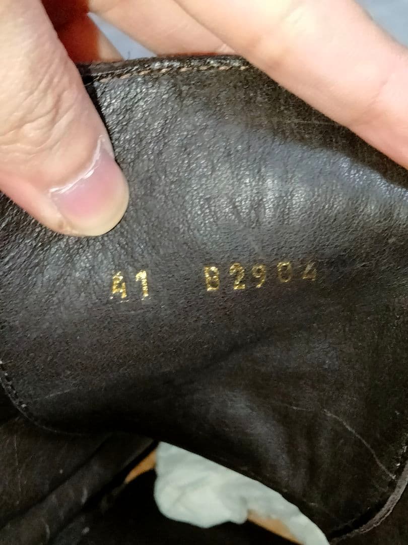 未使用 BUTTERO ブッテロ 7ホール レザー ブーツ B2904 41